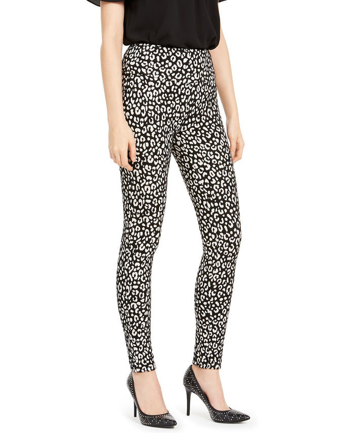 Michael Michael Kors Cat-Print Leggings, Regular & Petite Sizes