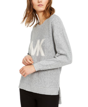 Michael Kors Logo High-Low Sweater, Regular & Petite Sizes - Small