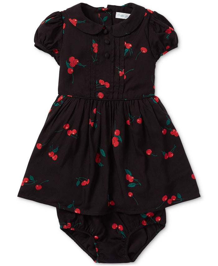 Polo Ralph Lauren Baby Girls Printed Fit & Flare Dress