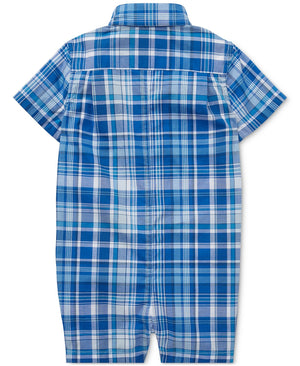 Polo Ralph Lauren Baby Boys Plaid Cotton Poplin Green Multi 3 months