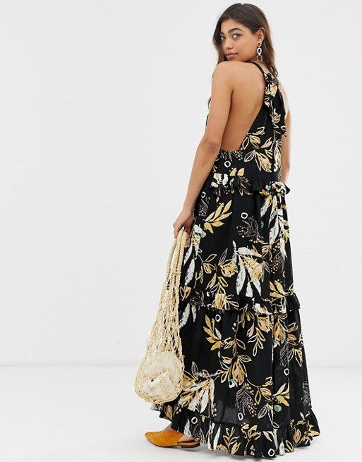 Free People Anita Printed Maxi