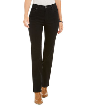 Style & Co Petite Straight Leg High Rise Jeans, Created for Macy's - 6P