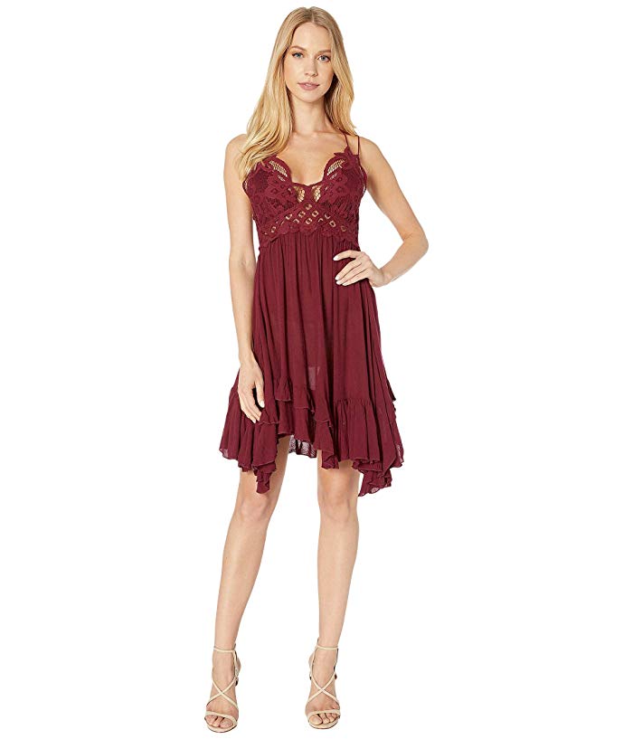 Free People Rochie 'Adella' Rou Vin