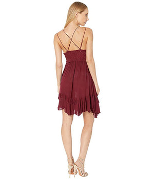 Free People Rochie 'Adella' Rou Vin