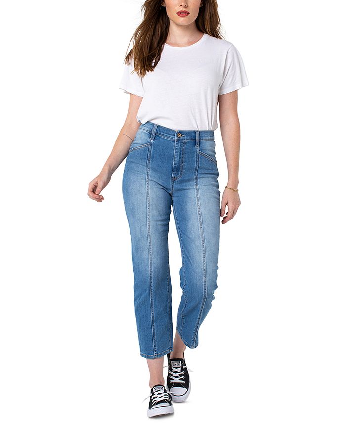 Kendall + Kylie Juniors' Karpenter High Rise Straight-Leg Jeans - Size 28