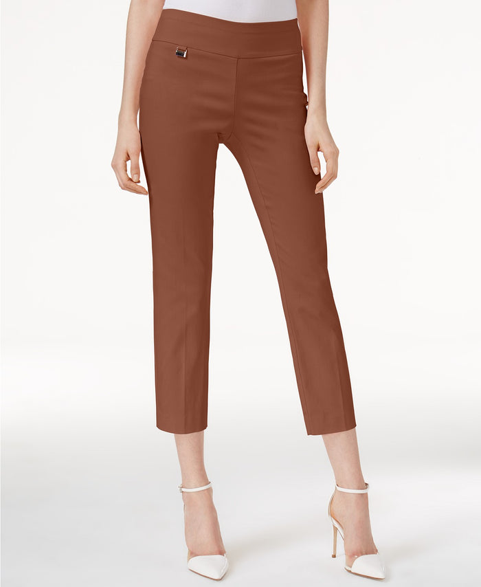 Alfani Tummy-Control Pull-on Capri Pants, Created for Macy's