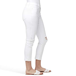 William Rast Women's Misses Vintage Cuffed Boyfriend Jean, White, 26 Regular