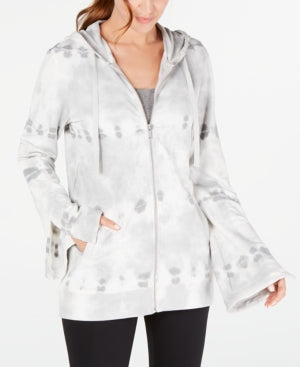 Ideology Womens Knit Tie-Dye Hoodie