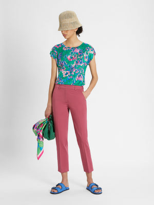 Weekend Max Mara Gineceo Cropped Trousers - Size 16