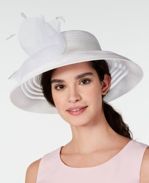 August Hats Sheer Wide-Brim Hat, Created for Macy's - Pink