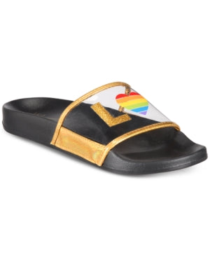 I.n.c. Rainbow Love Slide Slipper