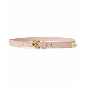 LAUREN Ralph Lauren Skinny Bennington Belt (Mellow Pink) Women's Belts