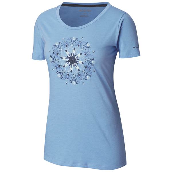 Columbia Sportswear Womens Plus Butterfly Wing Running Fitness T-Shirt