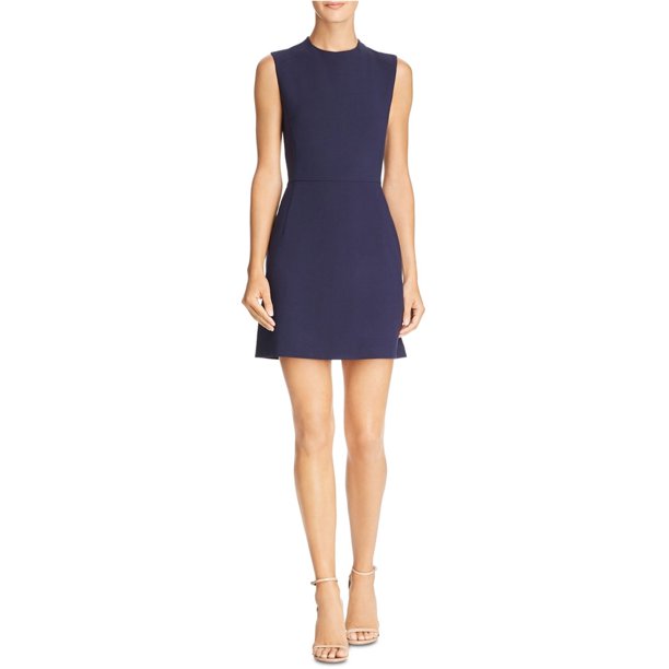 French Connection Womens Sleeveless Sheath Dress - 10