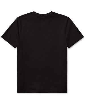 Polo Ralph Lauren Kids - Jersey V-neck Tee (big Kids) (polo Black) Boy's T Shirt