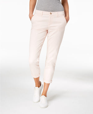 Maison Jules Slim Ankle Pants, Created for Macy's - Bright White