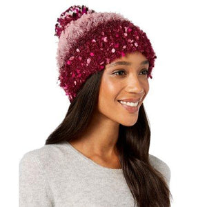 INC International Concepts Mixed Yarns Beanie - One Size