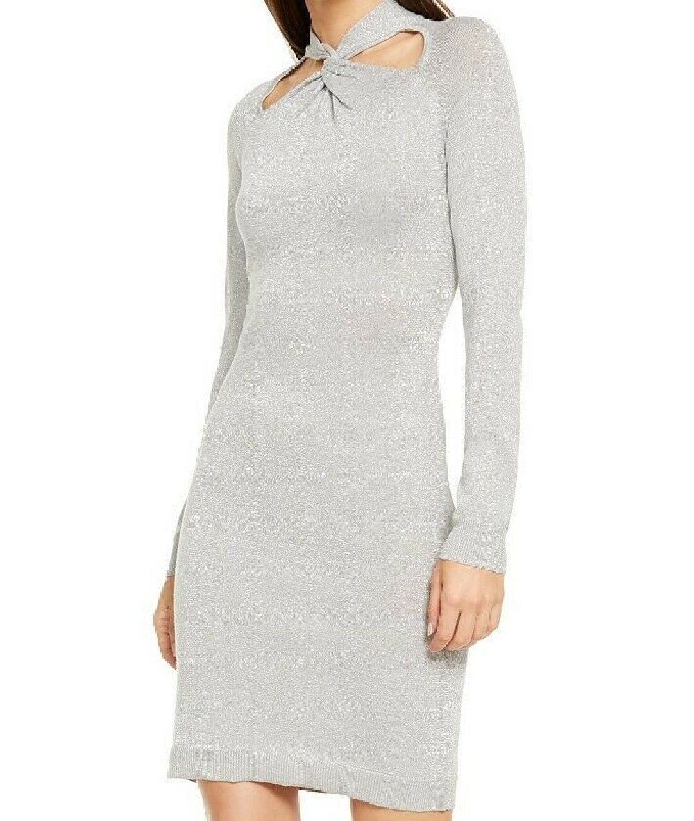 MICHAEL Michael Kors Women's Twist-Neck Metallic Sweaterdress – Jacks and Gill Apparel MICHAEL Michael Kors Women's Twist-Neck Metallic Sweaterdress – Jacks and Gill Apparel
