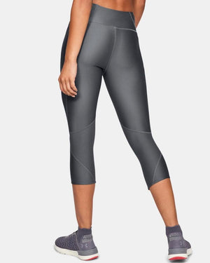 Under Armour Women's Armour Fly Fast Running Capris Grey Medium