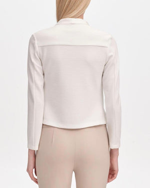 Calvin Klein Ribbed Flyaway Jacket