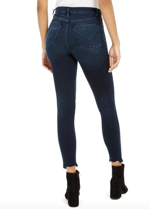 Hudson Jeans Barbara High-Rise Skinny Ankle Jeans - Destroyed Sout - Size 25