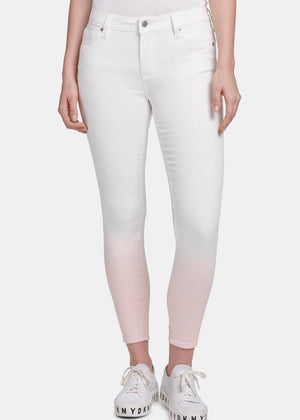 Dkny Ombre Skinny Jeans - Blush Ombre
