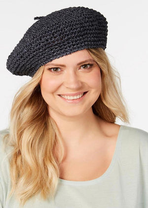 Steve Madden Crochet Beret