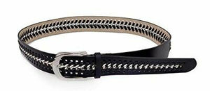 INC Faux Chain Link Belt Black - Large