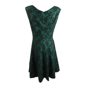 Inc Sequined Lace Fit & Flare Dress, Created for Macy's