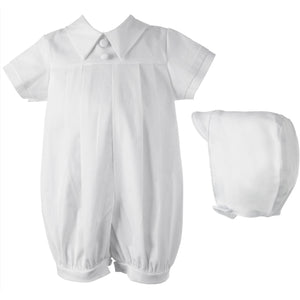 Lauren Madison Outfit, Baby Boys Christening White  18 months