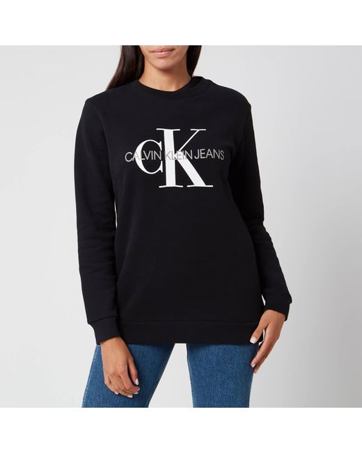 Calvin Klein Jeans Logo Fleece Sweatshirt - Size XLARGE