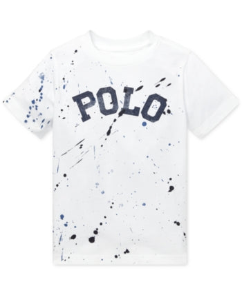 Polo Ralph Lauren Boys' Paint-Splatter Tee - Big Kid