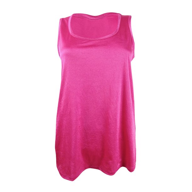 Dkny Scoop-Neck Tank Top - Pop Pink