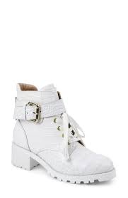 BCBGeneration Women's Nubi Lug Sole Combat Bootie Women's Shoes