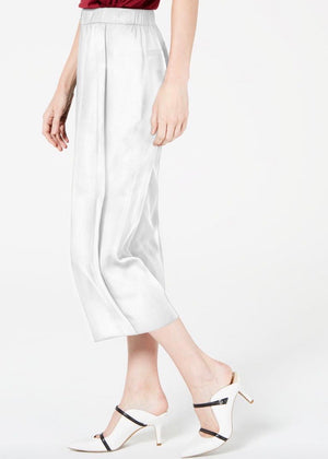 Petite Pull-on Culottes - Bright White