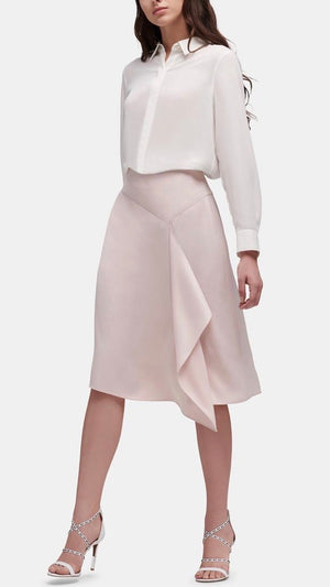 Dkny Ruffle-Trim Pencil Skirt