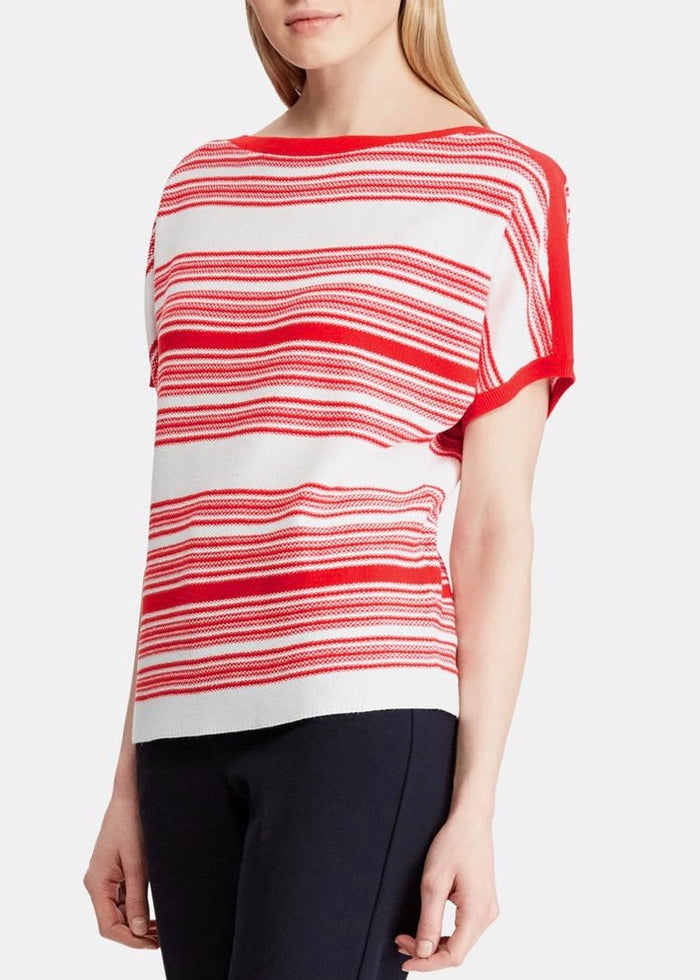 Lauren Ralph Lauren Womens Lafave Knit Striped Top