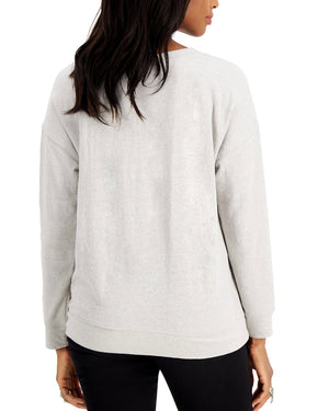 Style & Co Classic Crewneck Sweatshirt Size: XL