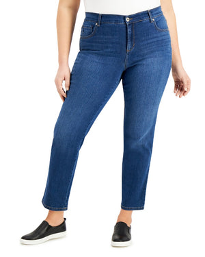 Style & Co High-Rise Straight-Leg Jeans, Created for Macy's - Size 12