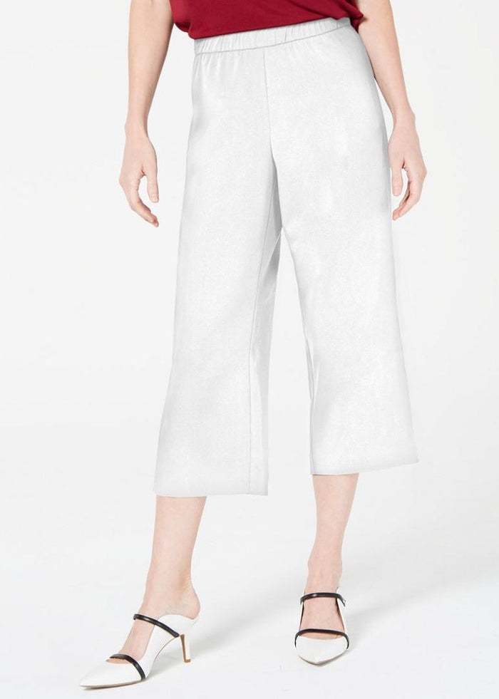 Petite Pull-on Culottes - Bright White