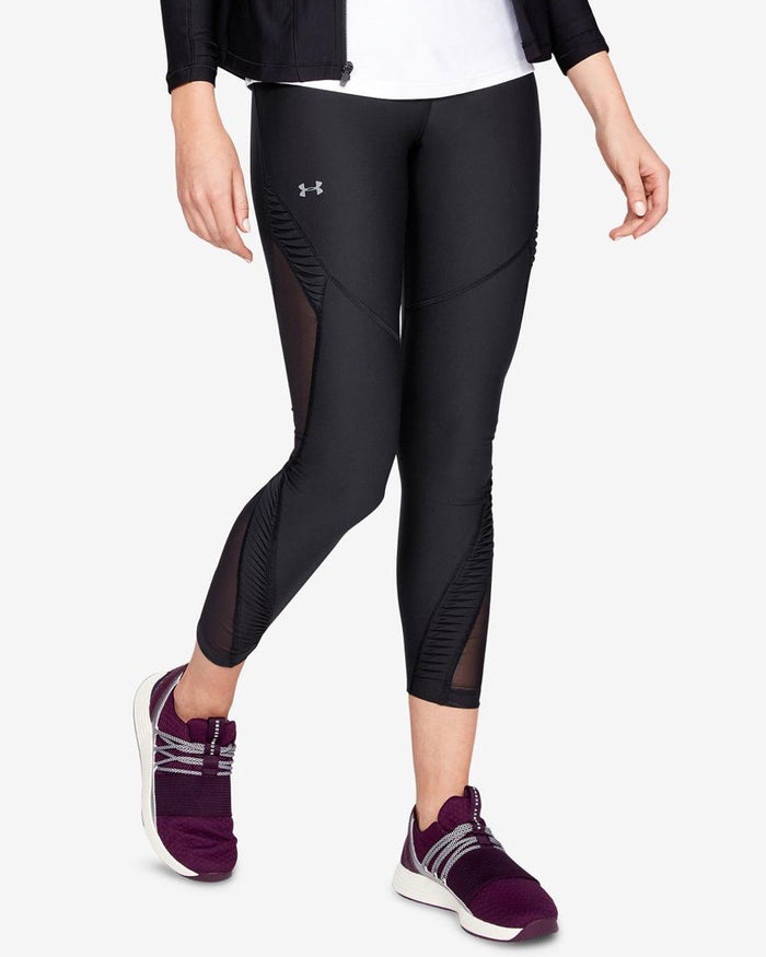 Under Armour Ua Vanish Pleated Ankle Leggings - Black