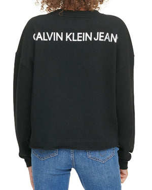 Calvin Klein Jeans Sequin Graphic Sweatshirt - Medium