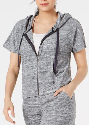 Ideology Womens Athleisure Cropped Hoodie