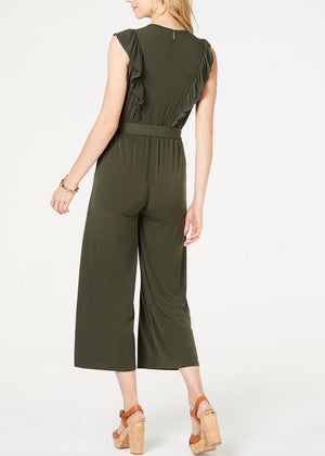 Womens Jumpsuit Small Petite Ruffled Size - P/S