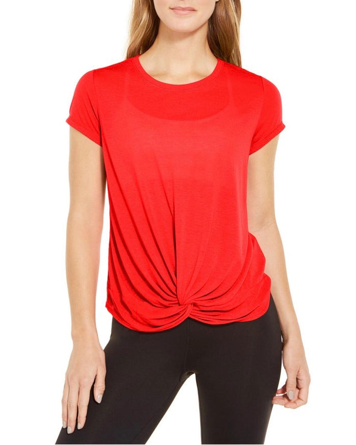 Calvin Klein Performance Twist-Front T-Shirt