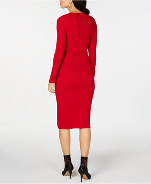 INC Wrap Sweater Dress