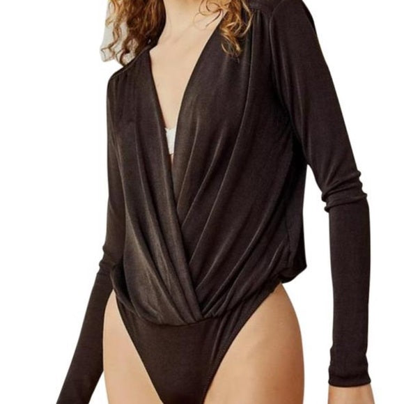 Turnt Bodysuit by Free People, Under the Trees, XS