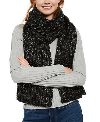 Dkny Flat-Stud Metallic Rib-Knit Scarf