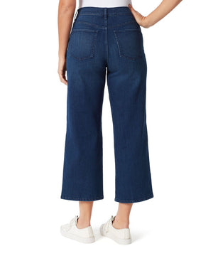 Gloria Vanderbilt Amanda Wide Leg Crop Jeans - Size 4